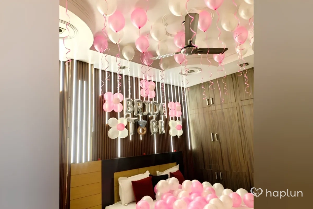 Metallic Bride to Be Decoration