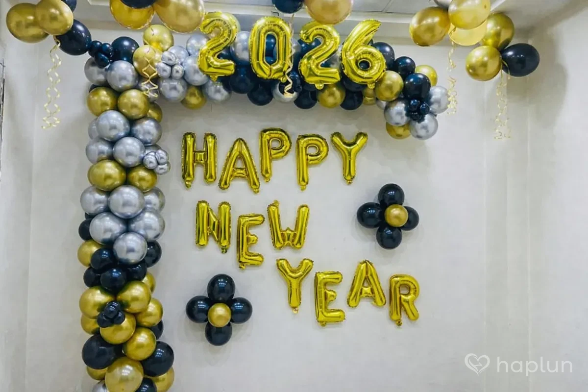 New Year Arch Balloon Decoration
