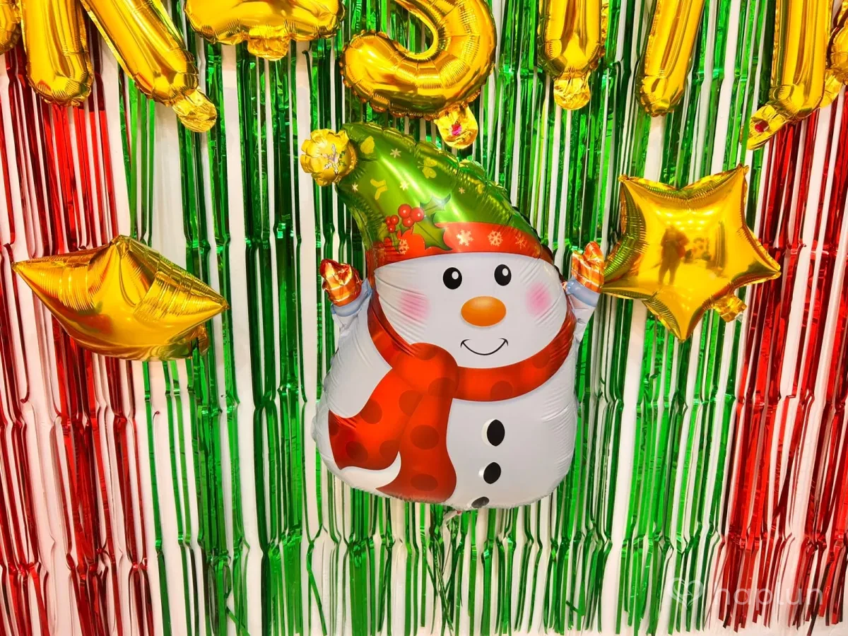 Red and Green Christmas Decor
