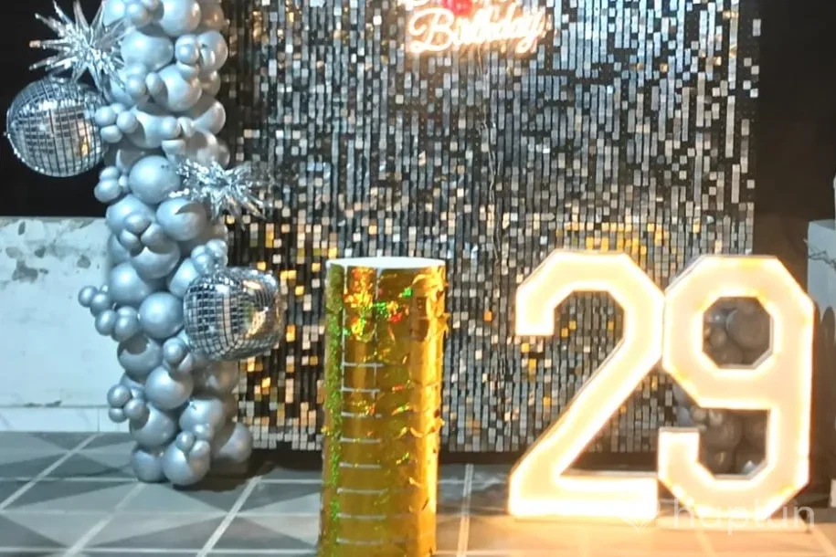 Terrace Birthday Decoration
