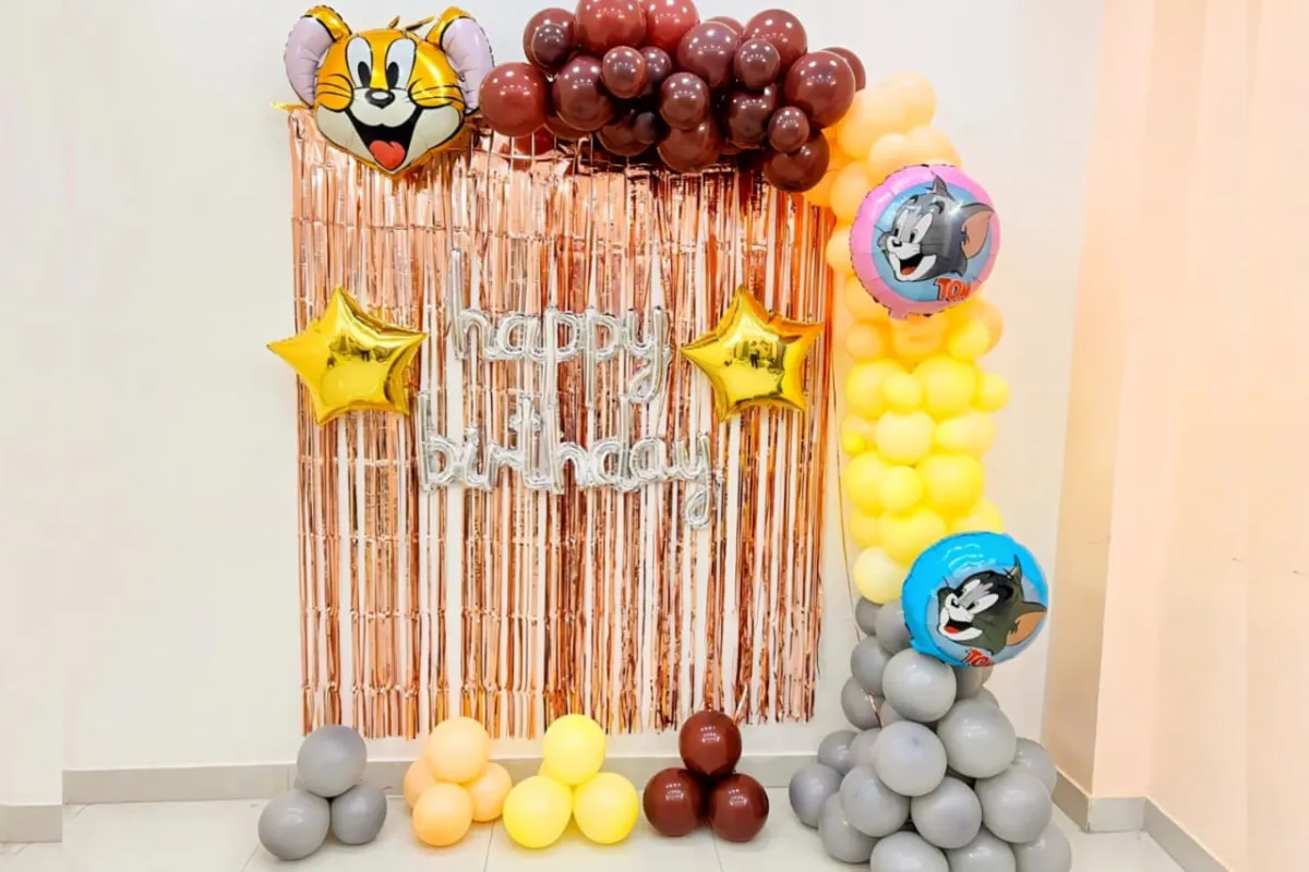 Tom & Jerry Birthday Party Decor