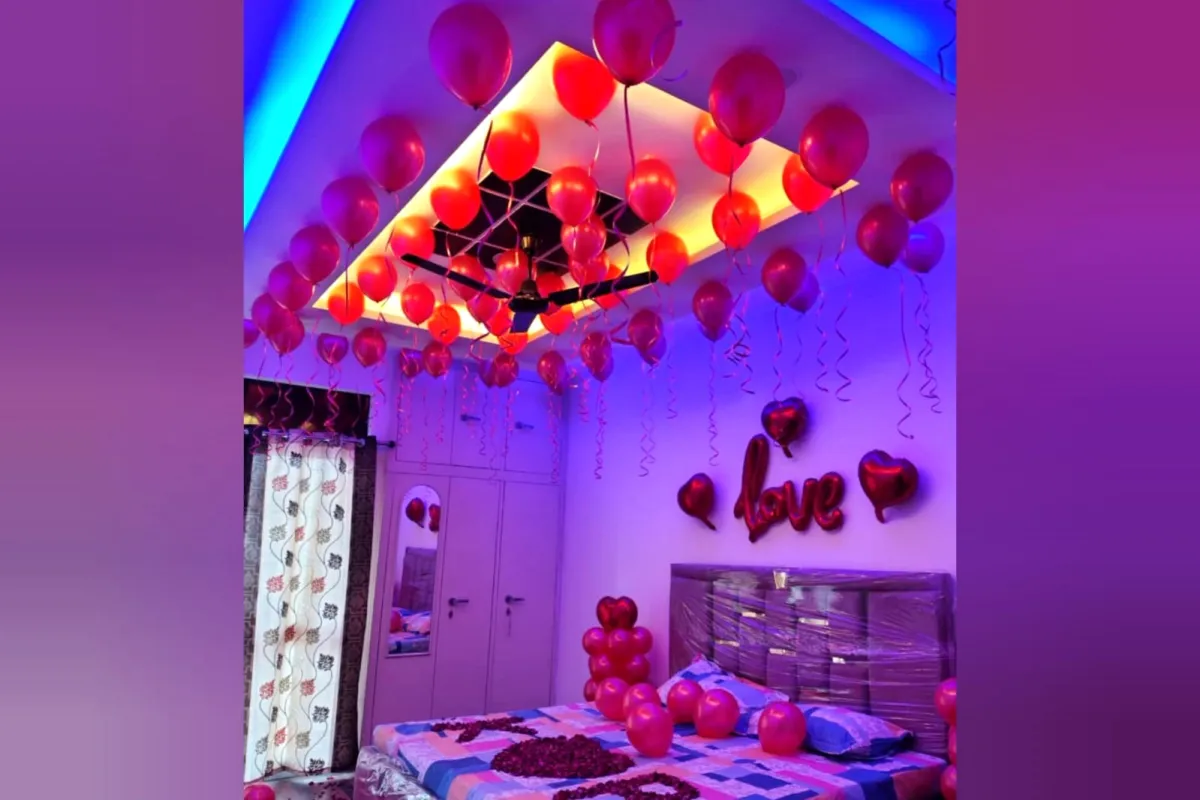 Wedding First Night Decoration
