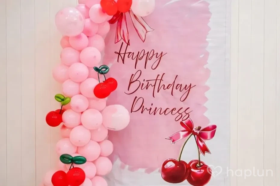Cherry Theme Birthday Decor