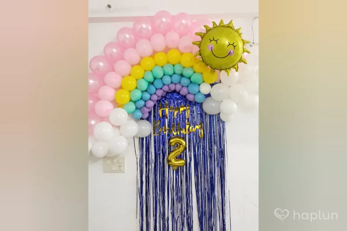 Colorful Rainbow Theme Decor
