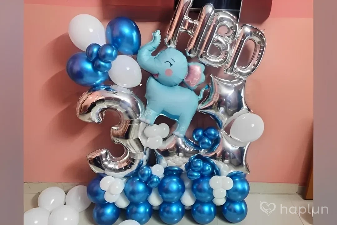 Elephant Marquee Theme Decor