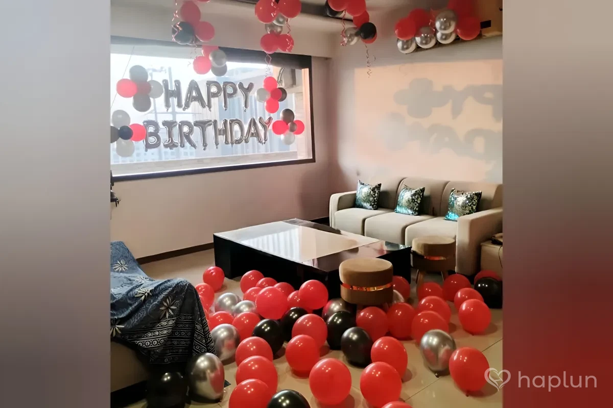 Happy Birthday Glass Wall Decor