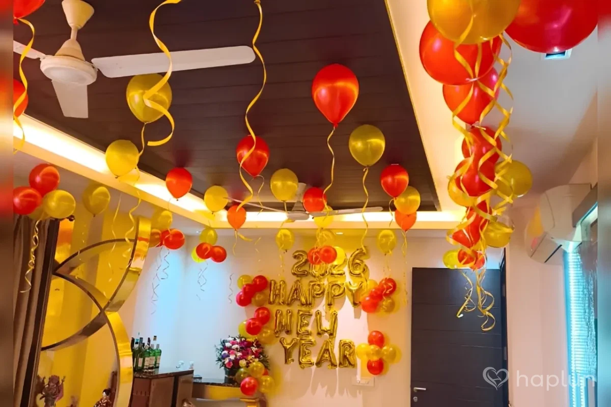 Happy New Year Home Decoration