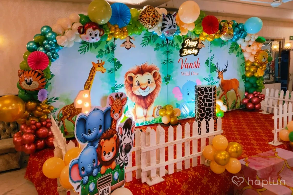 Jungle Balloon Kids Decoration