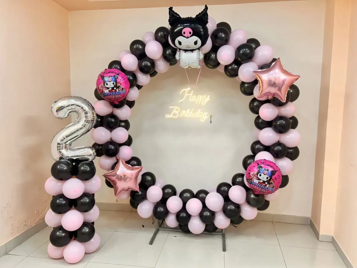 Kuromi Cartoon World Theme Decor