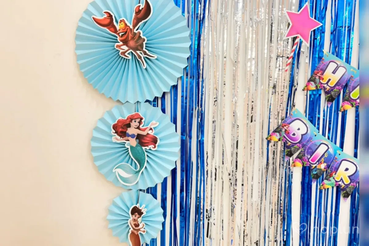 Mermaid Balloon Theme Decor