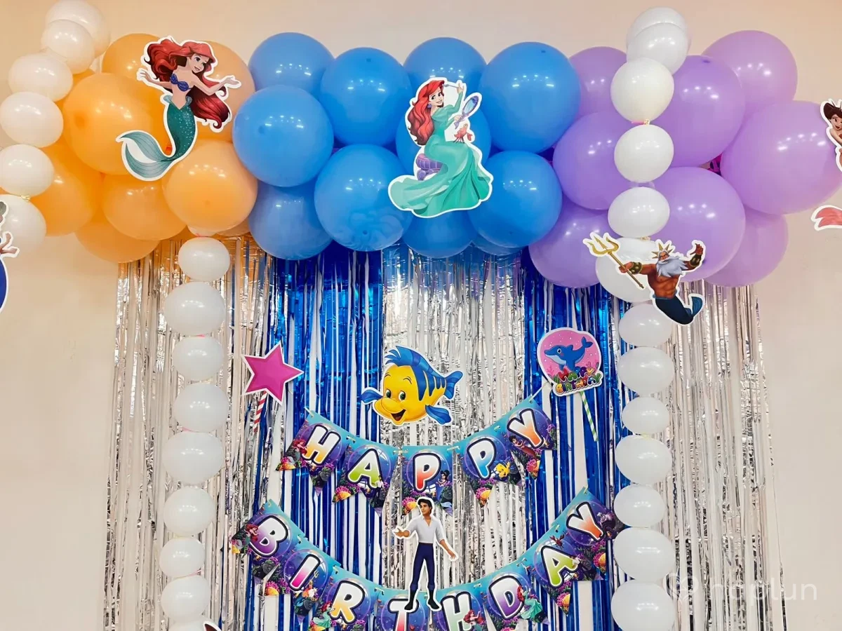 Mermaid Wonderland Theme Decoration