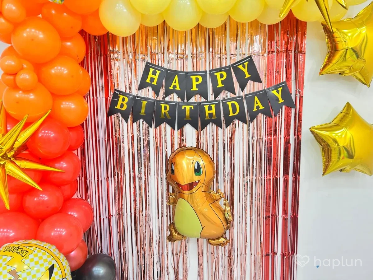 Pokemon Theme Birthday Deco