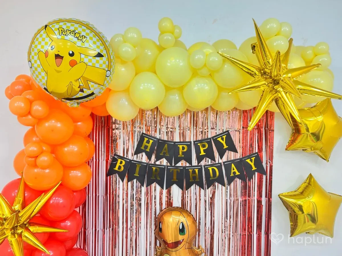 Pokemon Theme Garland Decor