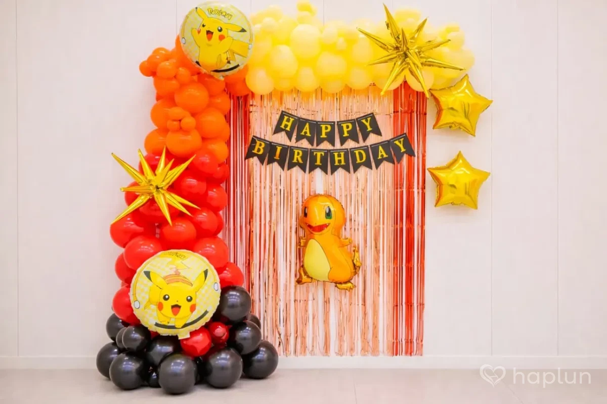 Pokemon Theme Garland Decor
