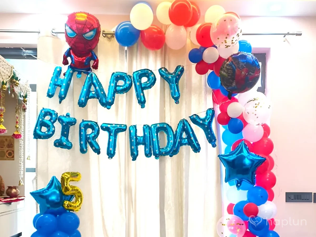 Spider-Man Kids Birthday Decor
