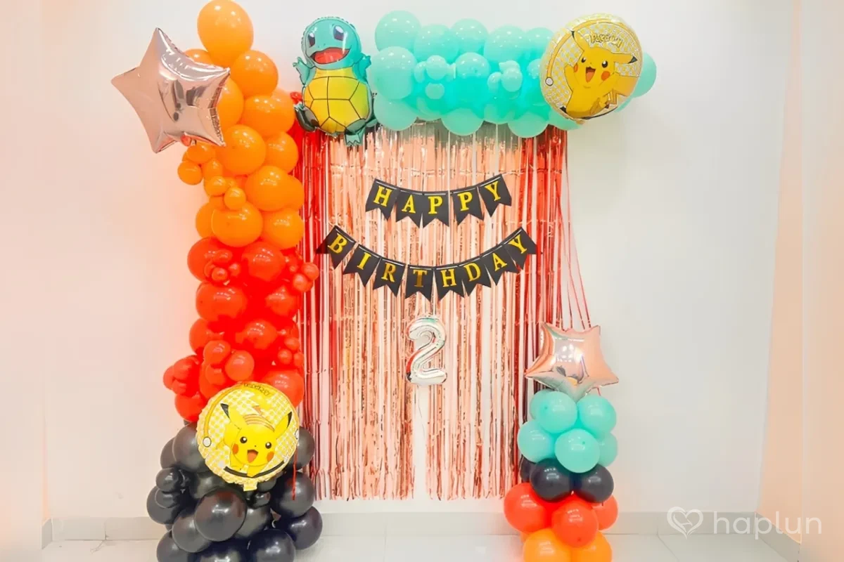 Squirtle Pokemon Theme Decor