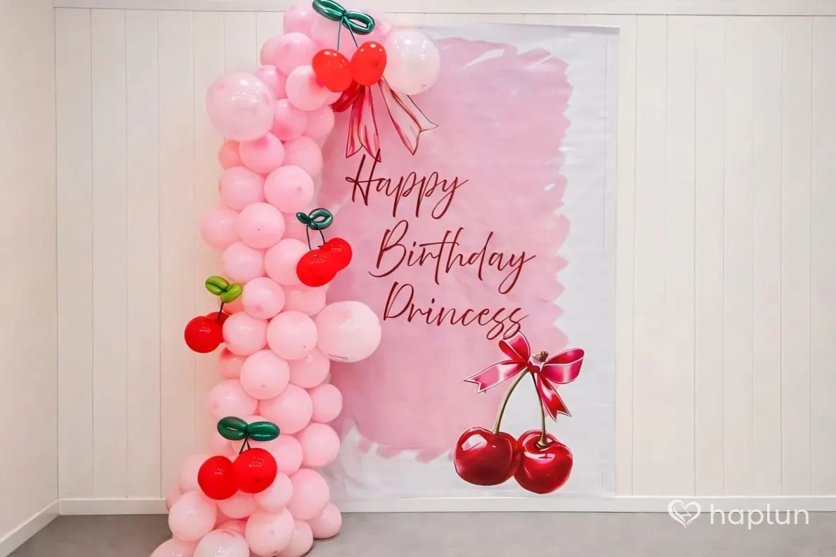 Sweet Cherry Birthday Decor