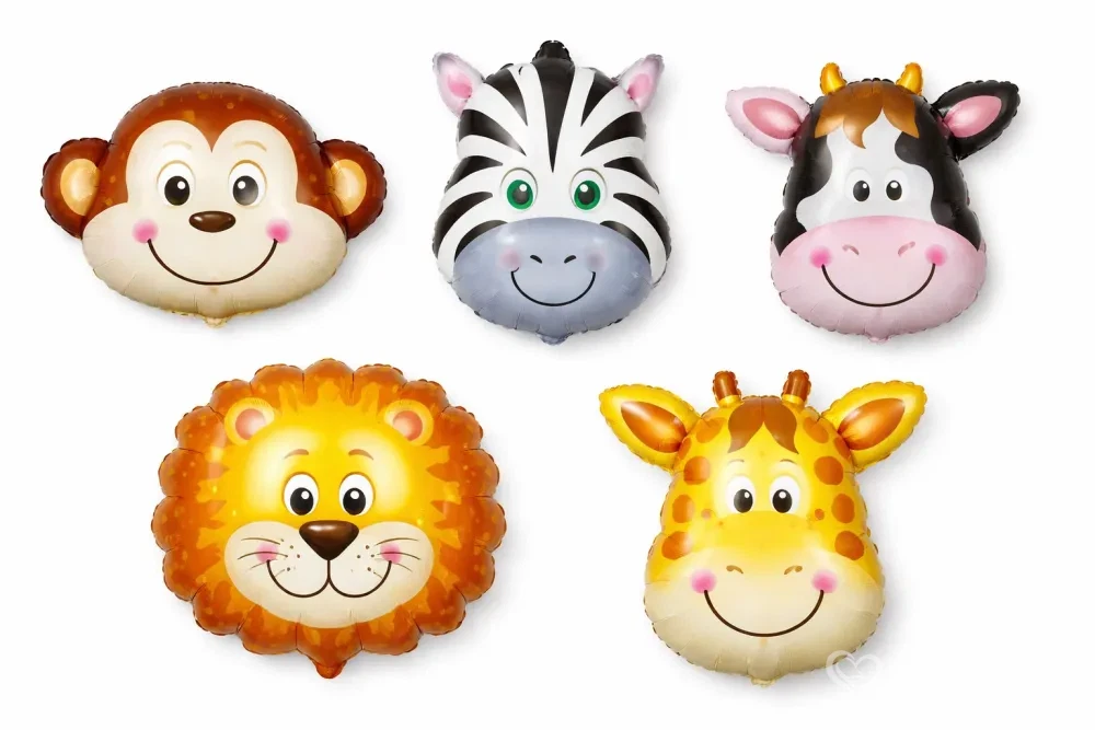 1 Set of Animal Faces (5 Foils)