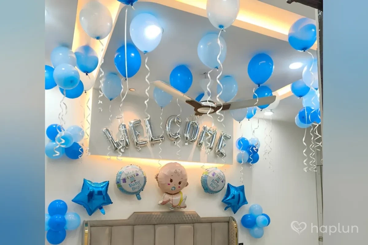 Baby Boy Welcome Surprise