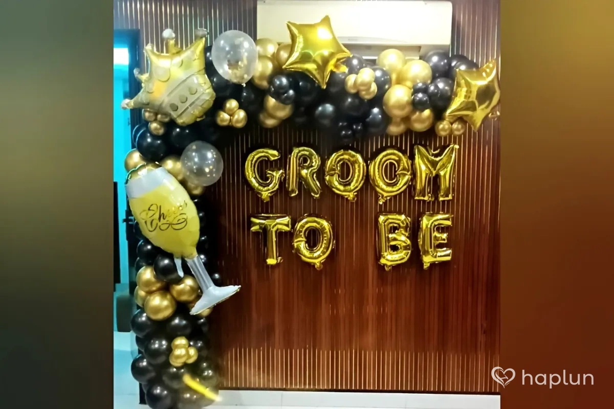Bachelor Party Decor for Groom