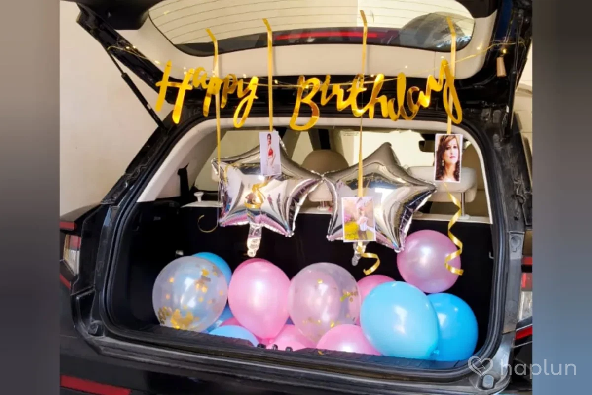 Birthday Car Boot Decor