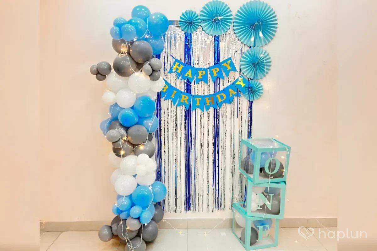 First Birthday Surprise Decor