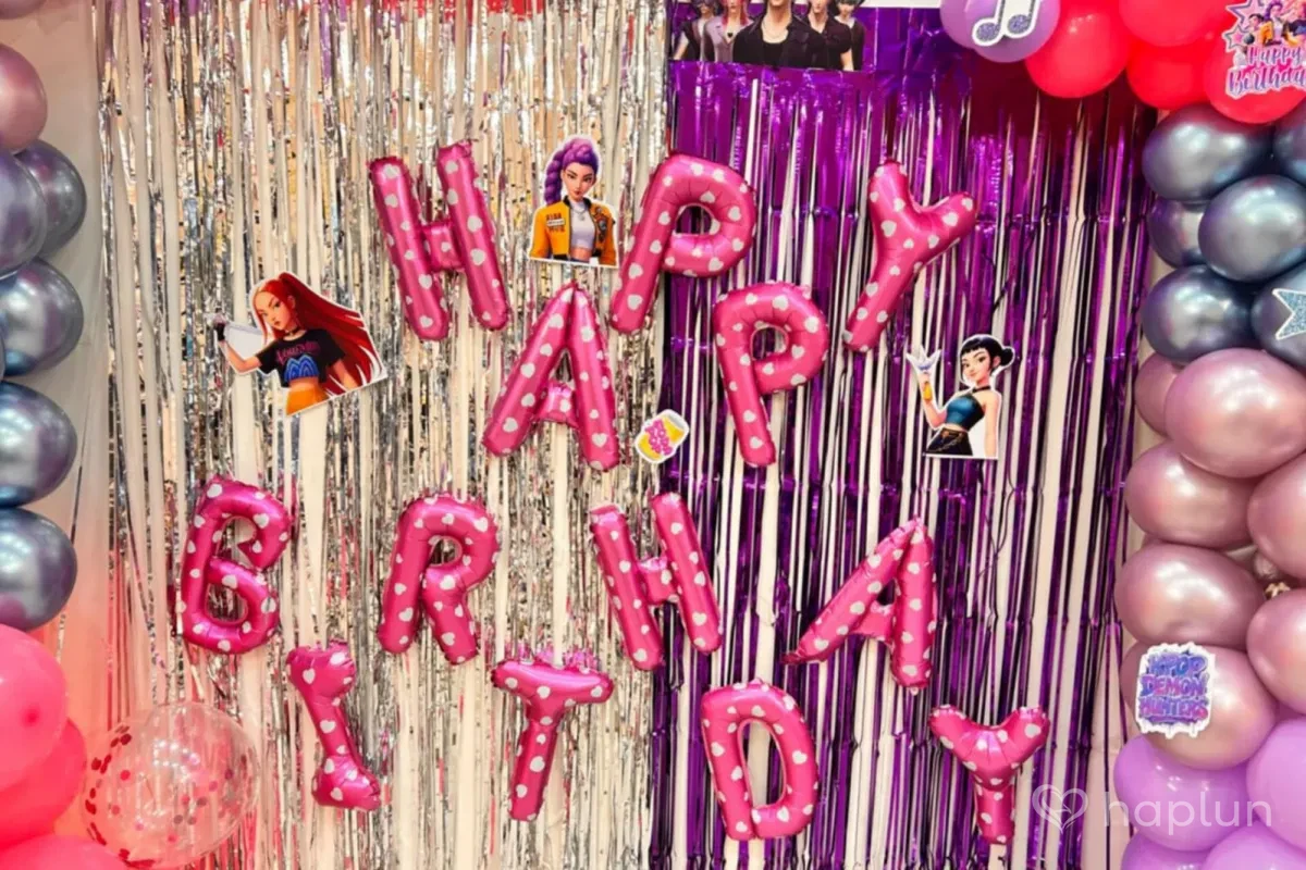 K-Pop Birthday  Party Decor
