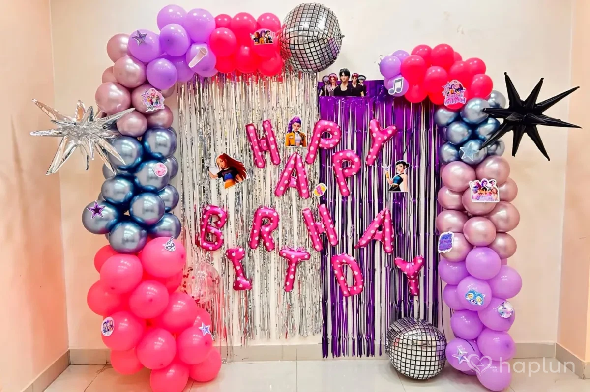 K-Pop Demon Hunter Party Decor
