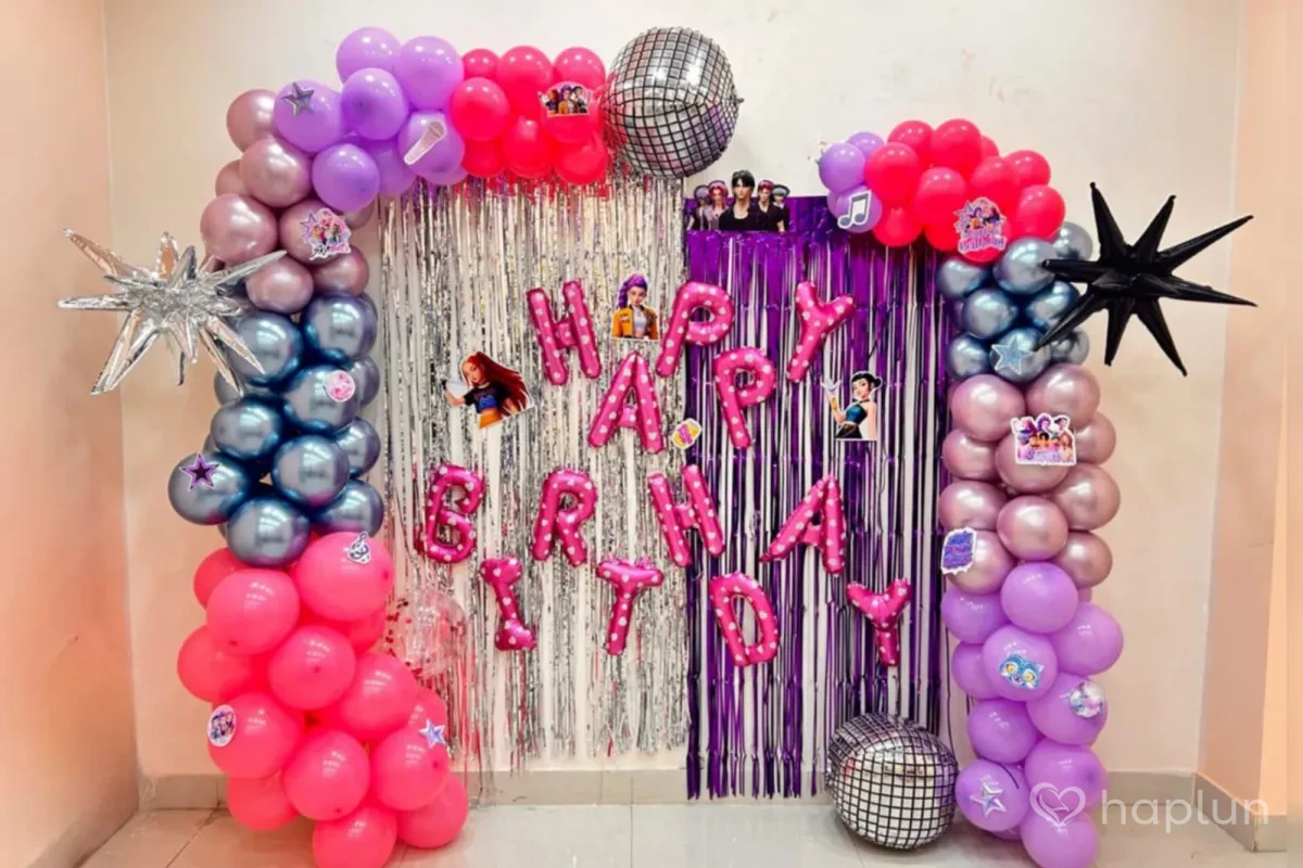 K-Pop Demon Hunter Party Decor