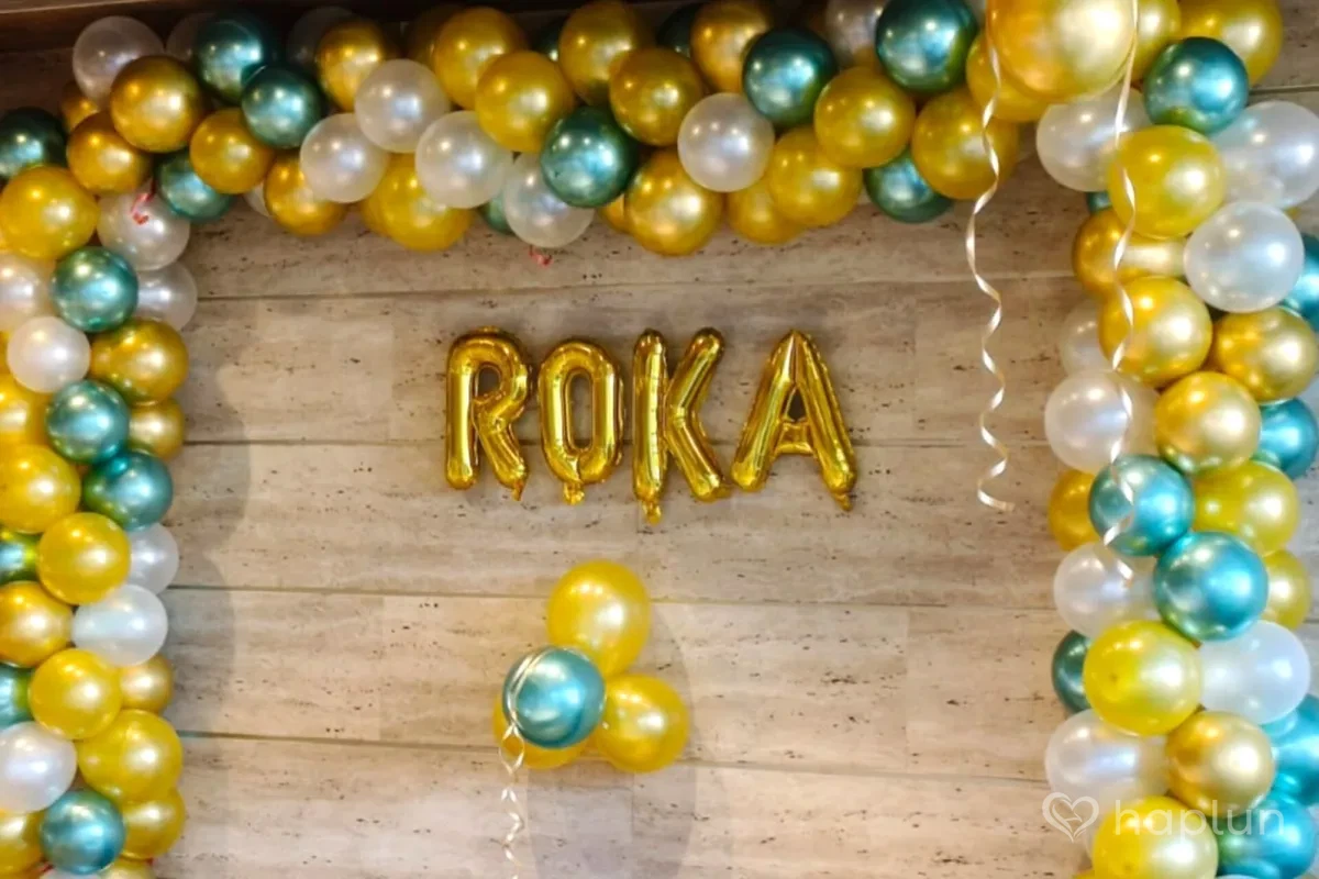 Roka Ceremony Decor