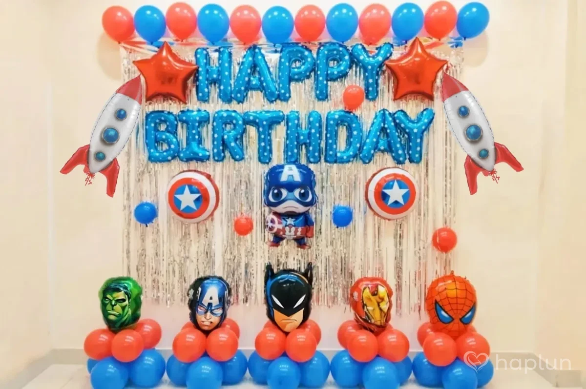 Avengers Superhero Theme Decoration