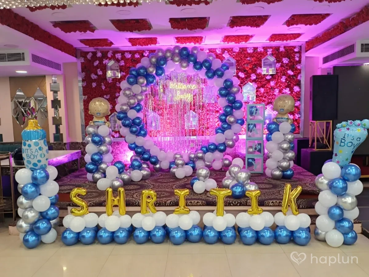 Baby Boy Welcome in Hall