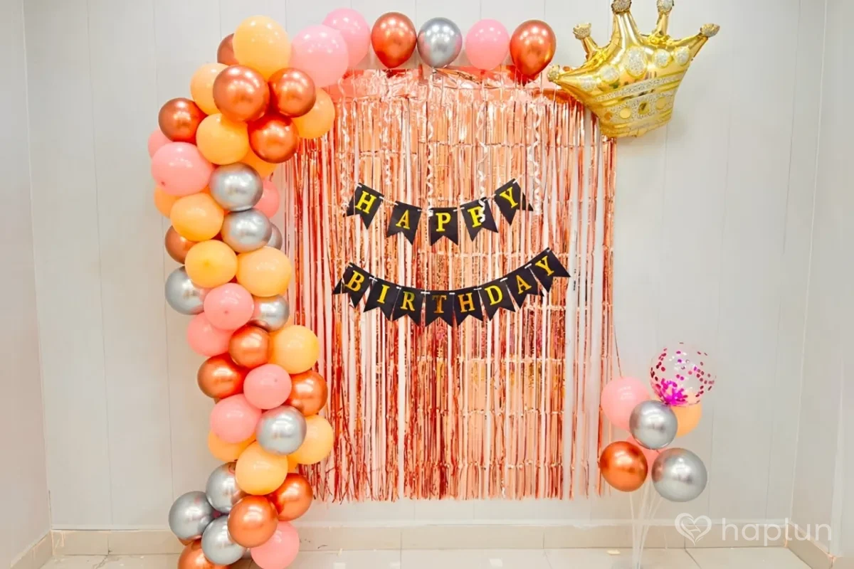 Birthday Arch Balloon Backdrop