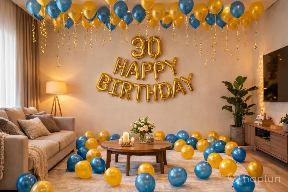 Birthday Room Decoration Surprise