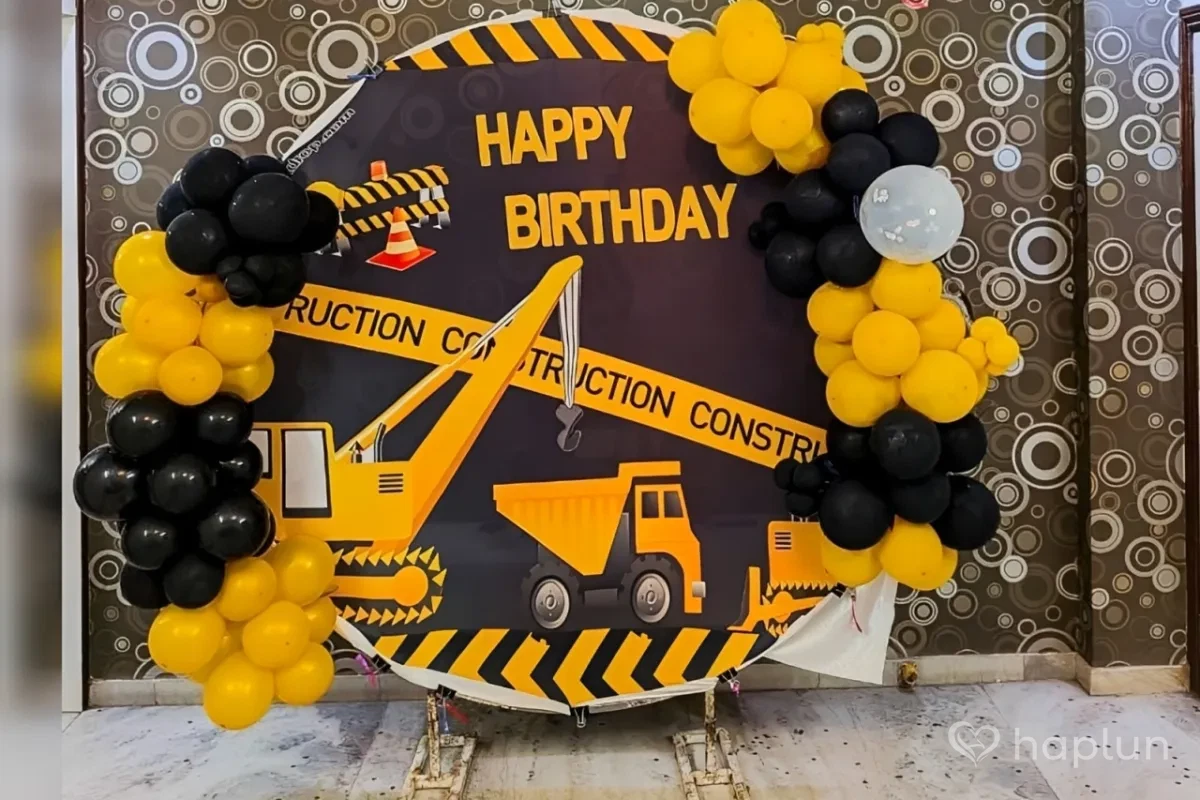 Construction Theme Ring Decor