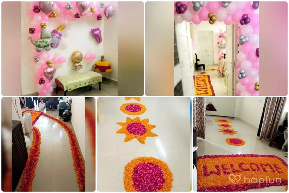 Flower Decoration For Baby Boy