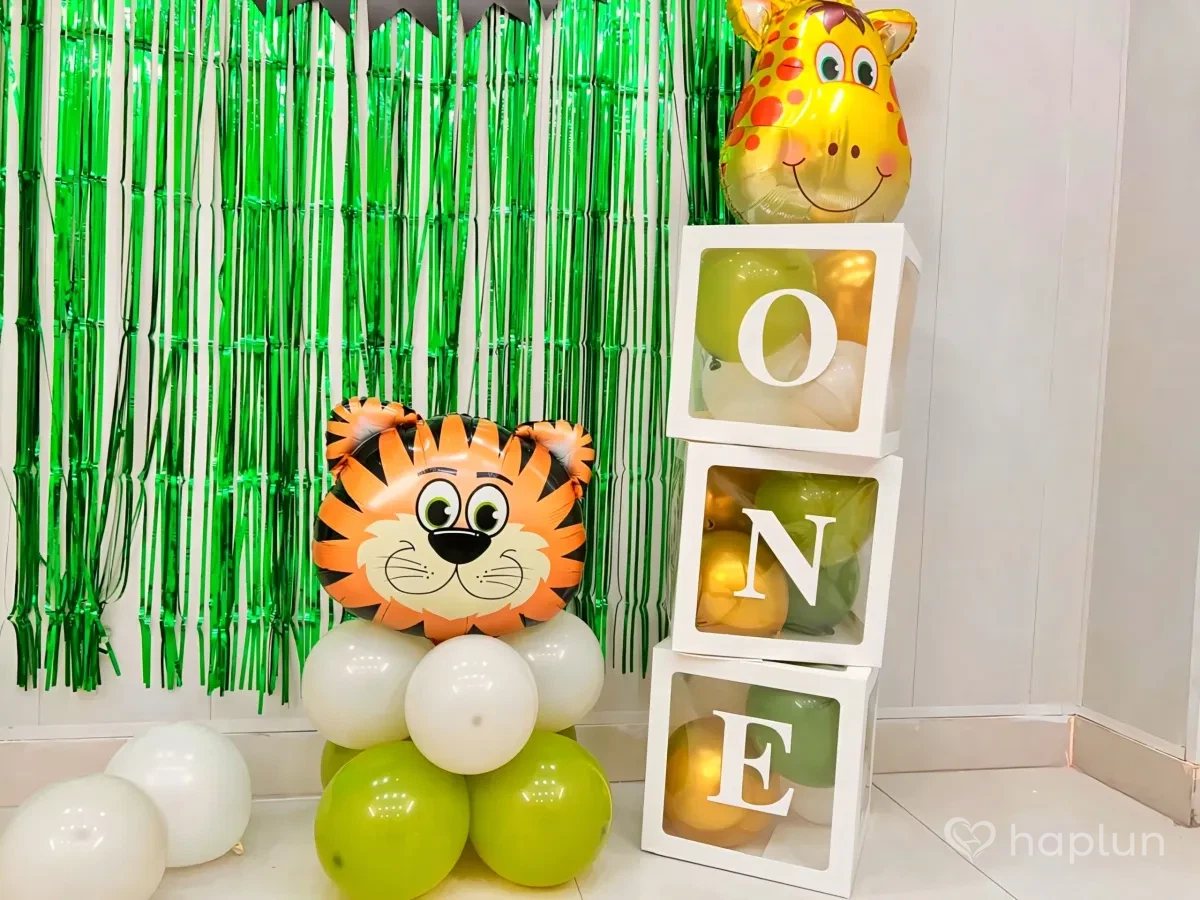 Jungle Theme  Birthday Decor
