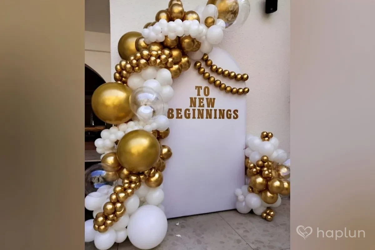 Retirement Surprise Balloon Decor