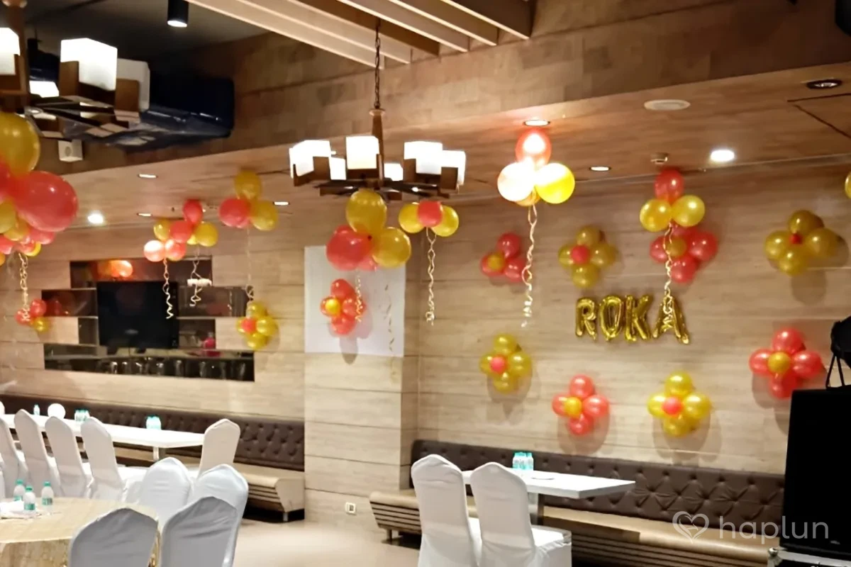 Roka Ceremony Balloon Decor