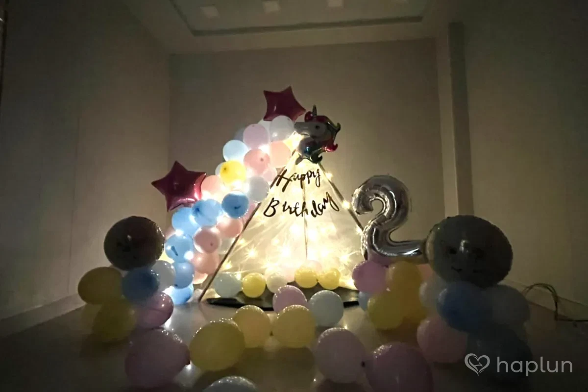 Unicorn Wonderland Birthday Setup
