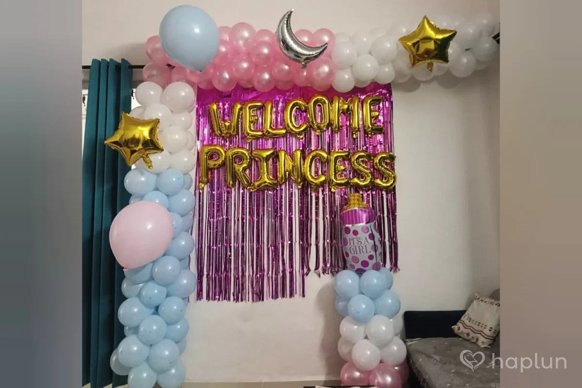Welcome Baby Girl Decoration