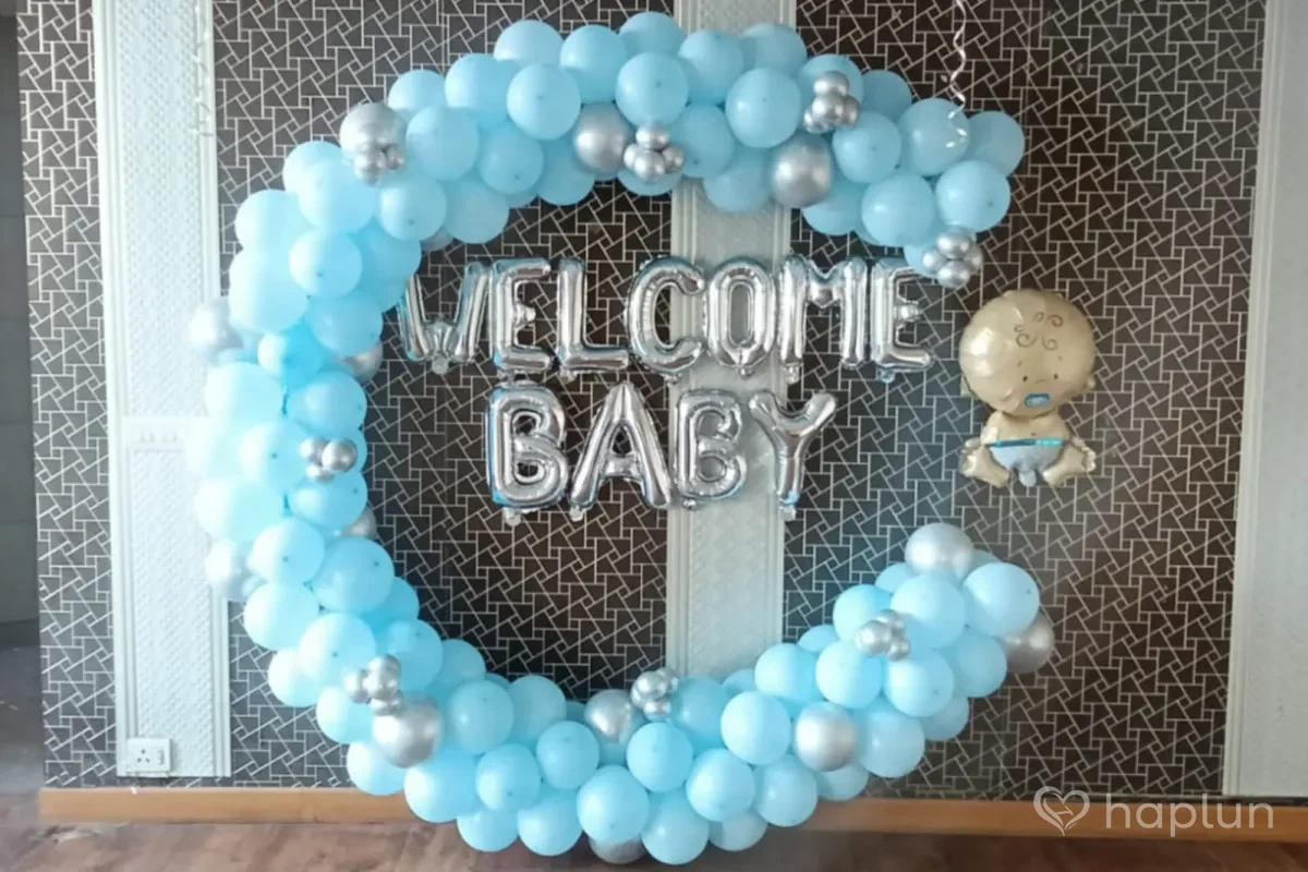 Baby Boy Welcome Set Up at Home