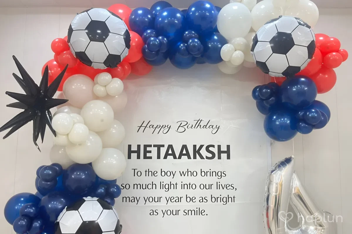 Football Birthday Decor for Flex