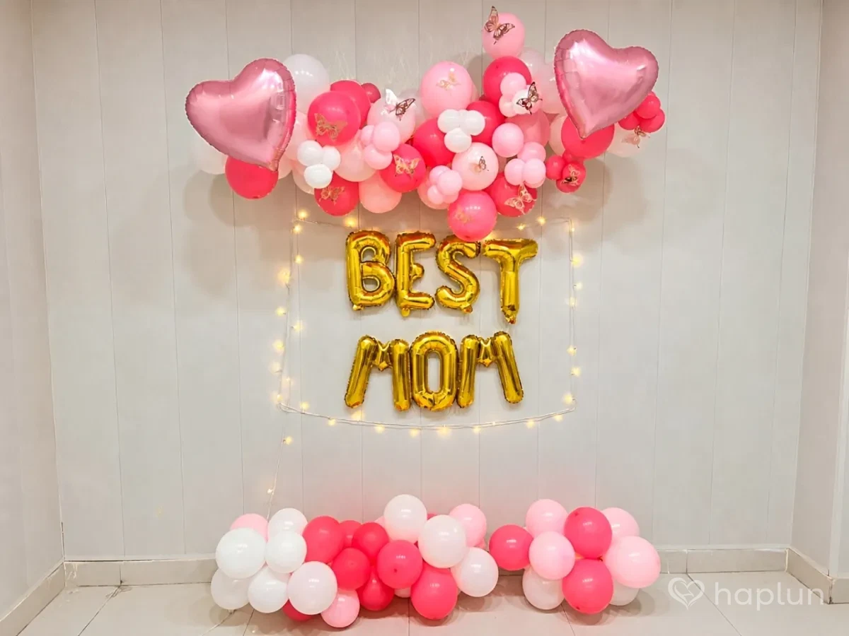 Best Mom Surprise Decoration