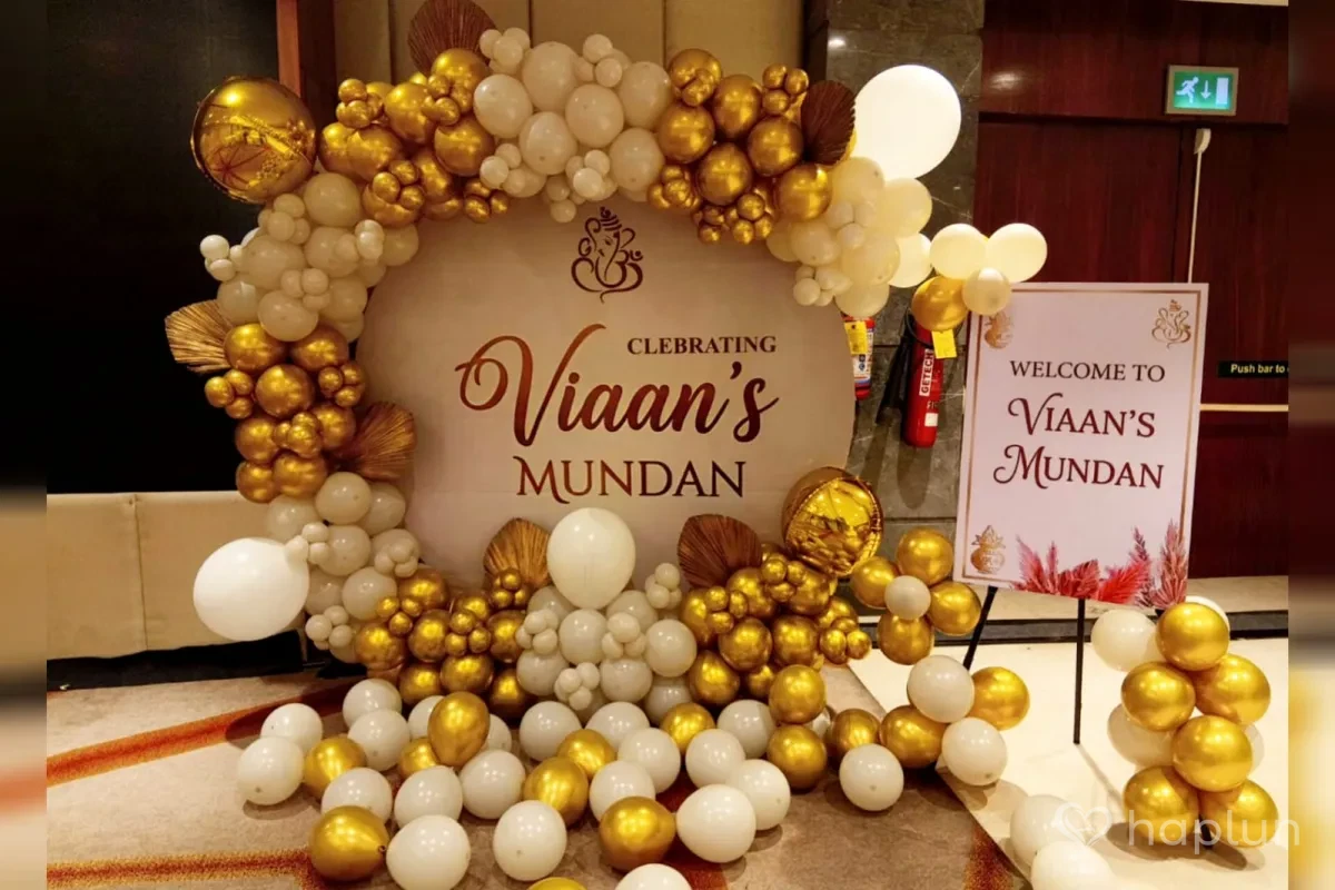 Premium Mundan Ring Setup