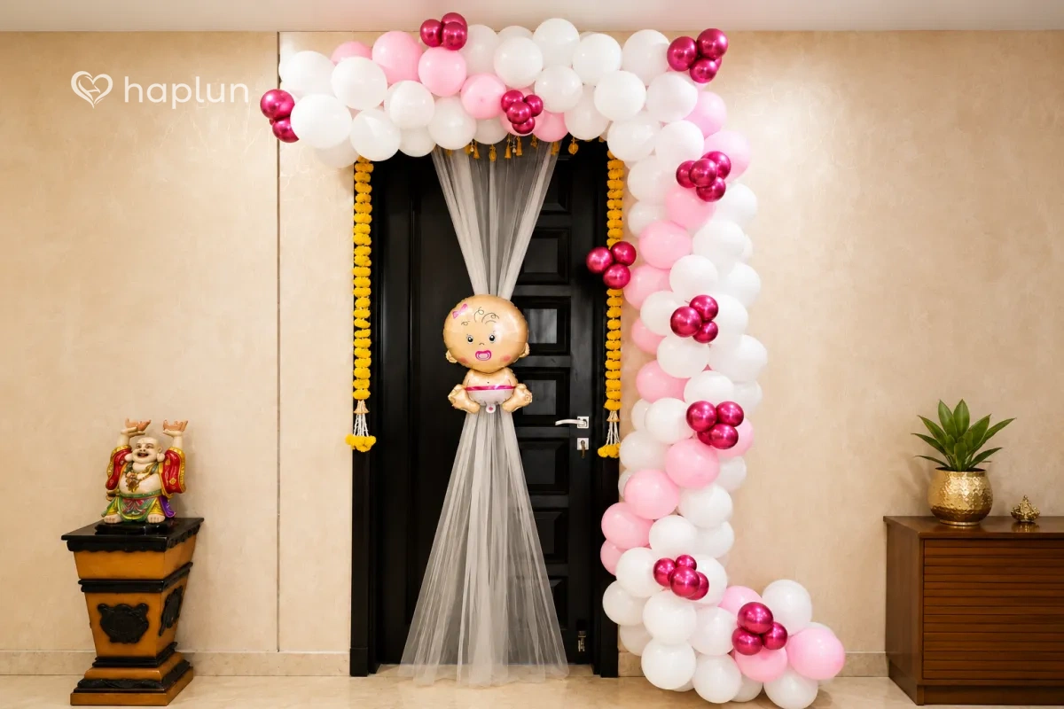 Sweetest Baby Girl Arrival Decor