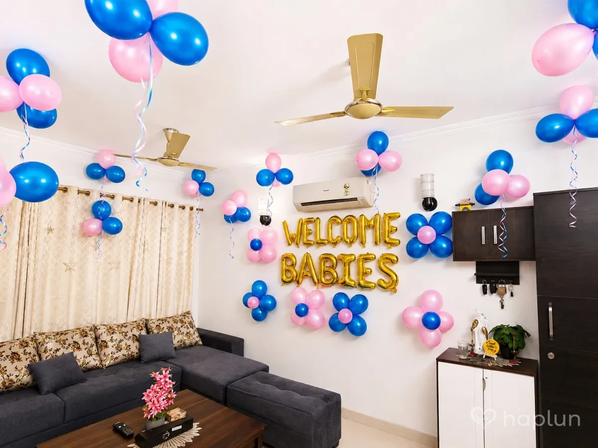 Welcome Decoration for Twins