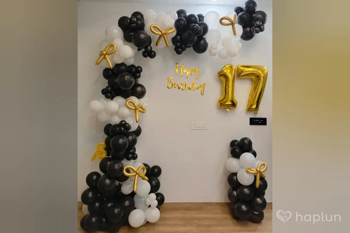 Luxury Bow Balloon Backdrop