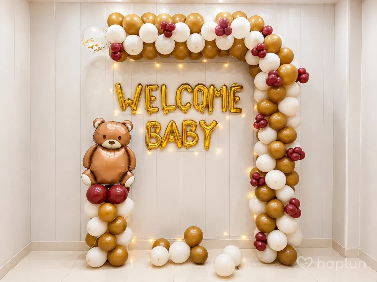 Teddy Bear Baby Welcome Decor