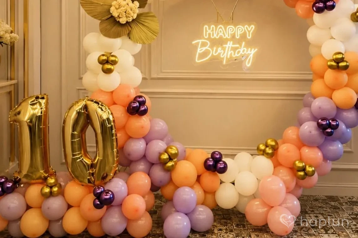 10th Birthday Ring Decor